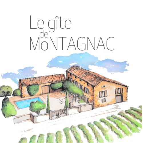 Le Gite De Montagnac La Roque-sur-Cèze Exteriör bild