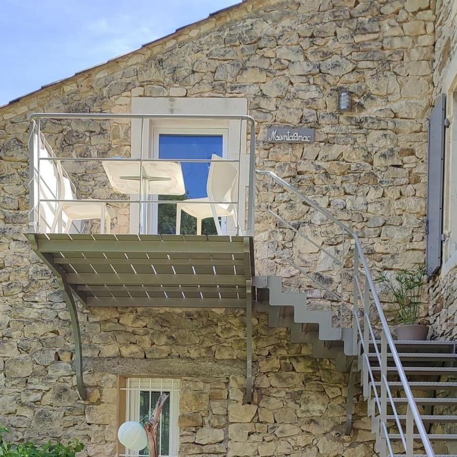 Le Gite De Montagnac La Roque-sur-Cèze Exteriör bild