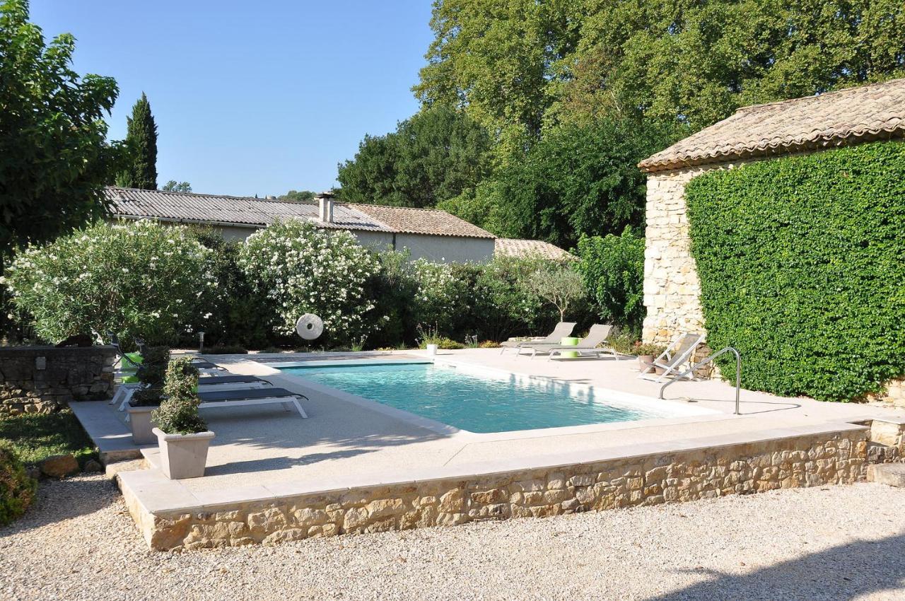 Le Gite De Montagnac La Roque-sur-Cèze Exteriör bild