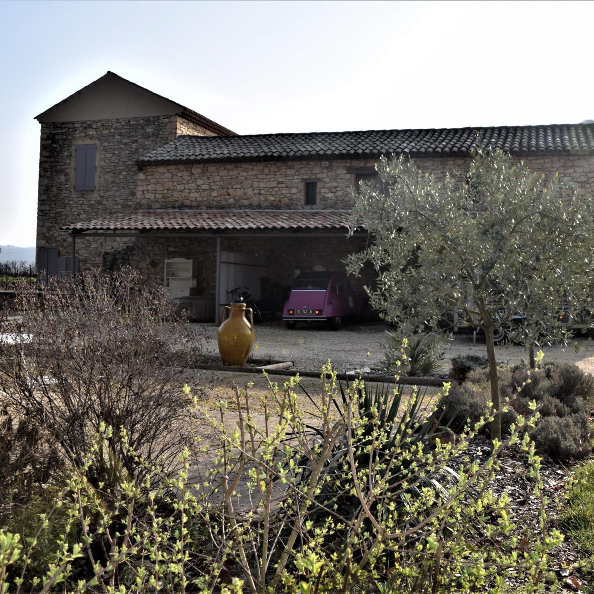 Le Gite De Montagnac La Roque-sur-Cèze Exteriör bild