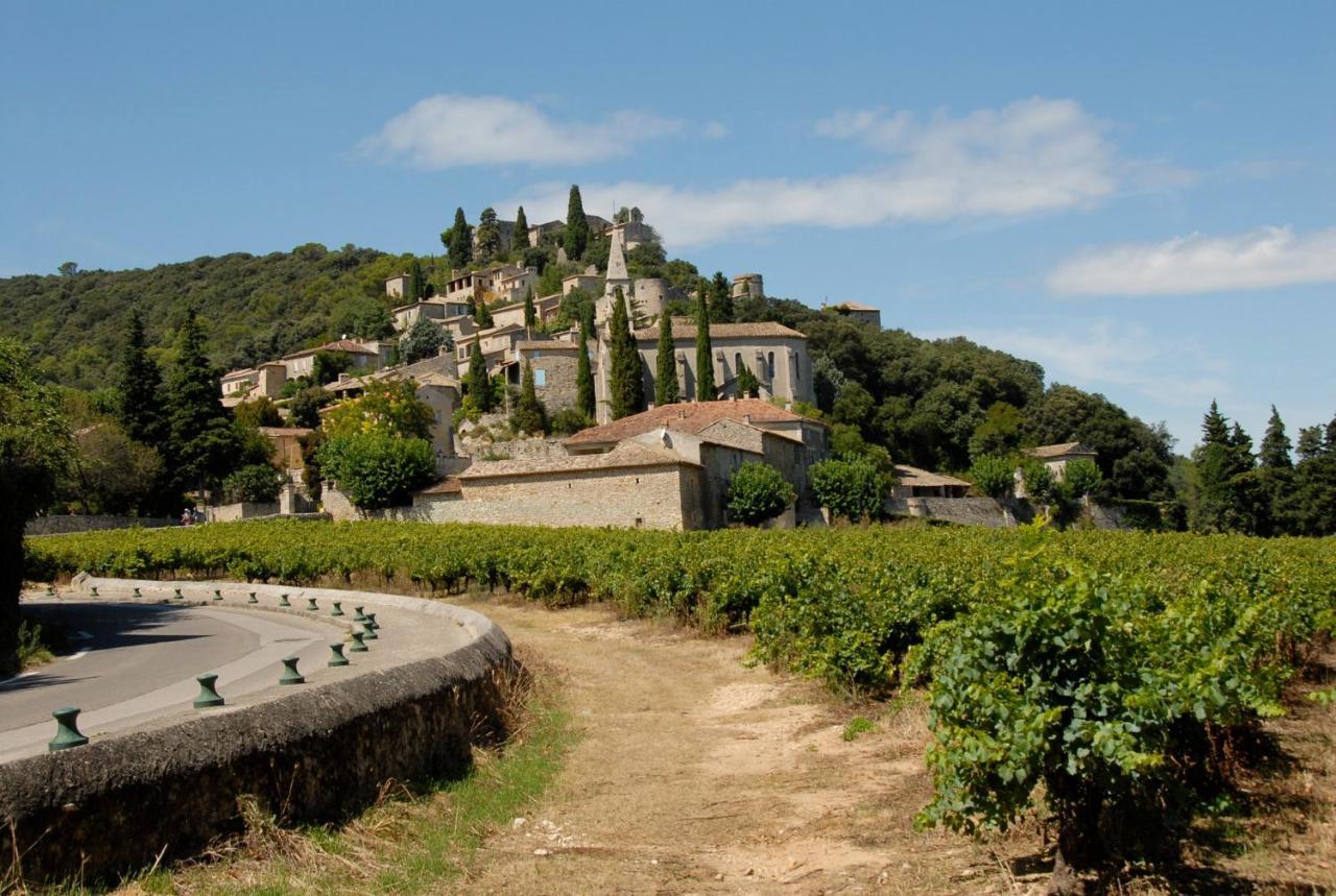 Le Gite De Montagnac La Roque-sur-Cèze Exteriör bild
