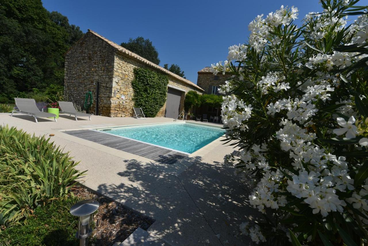 Le Gite De Montagnac La Roque-sur-Cèze Exteriör bild